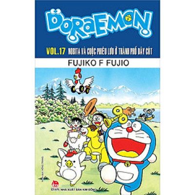 Doraemon Truyện Dài - Tập 17: Nobita Và Cuộc Phiêu Lưu Ở Thành Phố Dây Cót