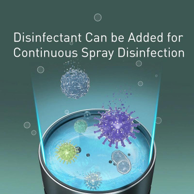 Máy phun sương tạo ẩm, xông tinh dầu mini dùng cho xe hơi Baseus Time Aromatherapy Humidifier -Hàng Chính Hãng