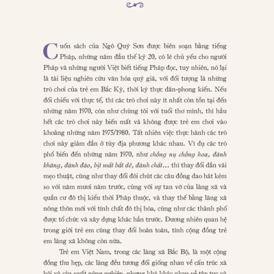 Trò Chơi Của Trẻ Em Ở Bắc Kỳ