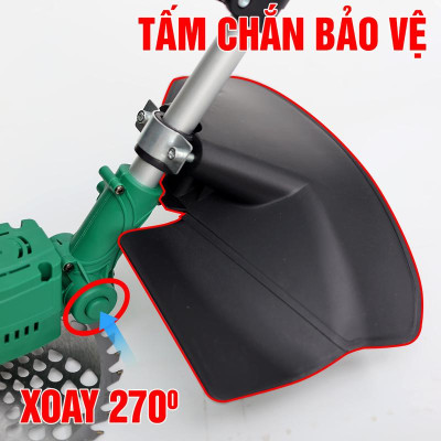 Máy cắt cỏ pin WORKFIX WF-GT1323BL, Động cơ Không chổi than, Dài 130cm, Lưỡi 250mm - Bảo Hành Chính hãg