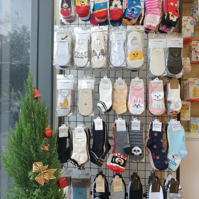 Tất vớ nữ trái cây cổ thấp Kikiya  Hàn Quốc W-N-042