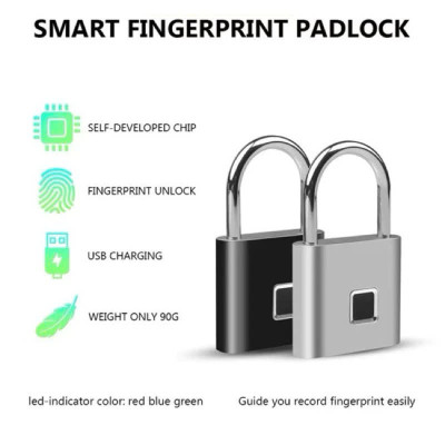 Ổ KhóJa Vân Tay Thông Minh – ĐộBả Mật Cực Cao, Sử Dụng Dài Lâu, Dễ Lắp Đặt, Siêu Bền , ĐÈN ỐP TRẦN TRANG TRÍ