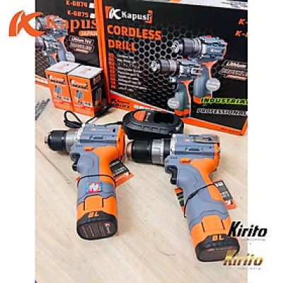 Máy Khoan Pin KAPUSI 16.8V – Đầu Kẹp Autolock 10mm/13mm – Khoan Búa, Bắt Vít
