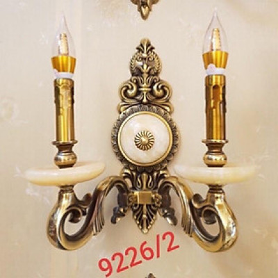 Đèn tường nến đồng