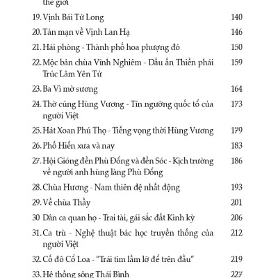Cẩm nang du lịch: Việt Nam Non Sông Gấm Vóc - Miền Bắc (Tái bản có sửa chữa, bổ sung)