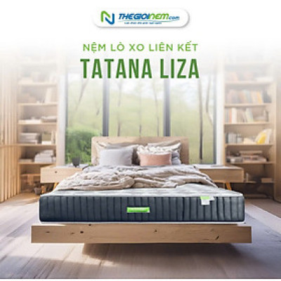 Nệm lò xo liên kết Tatana Liza-Độ cao 25cm-Bảo hành 6 năm