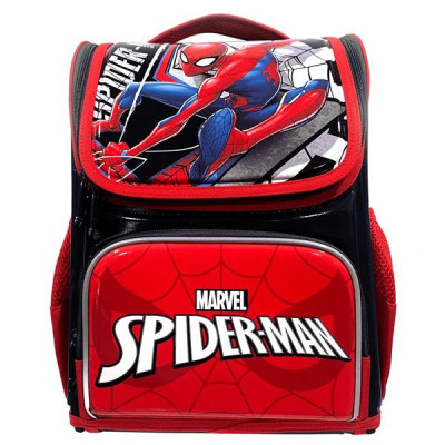 Balo Bé Trai Chống Gù - HooHooHaHa BLH12-1300 - Spider Man Black