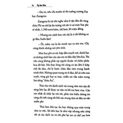 Tây Ban Nha – Hành Trình Không Ngôn Ngữ