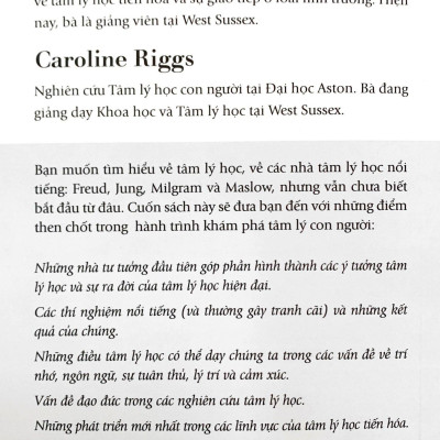 The Little Book Of Psychology - Tâm Lý Con Người