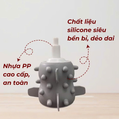 Dụng cụ bóc tỏi, phụ kiện đánh bông ruốc cho máy xay dung tích 2 lít- hàng chính hãng