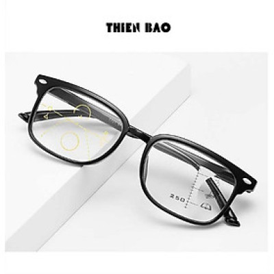 Kính lão thị, viễn thị Đa tròng, đa tiêu cự nhìn mọi khoảng cách KDT01 Nam nữ đọc sách báo đi đường siêu bền êm ái