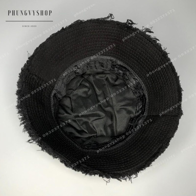 Mũ bucket vành tua rách