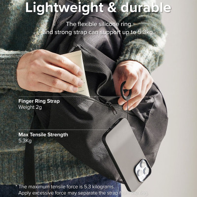 [Combo 2] Dây đeo Ringke Finger Ring Strap - Hàng Chính Hãng