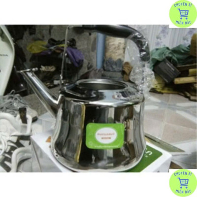 Ấm đun nước inox 304 5L, hàng thái lan, dùng cho mọi loại bếp.