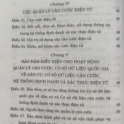 Luật Căn Cước