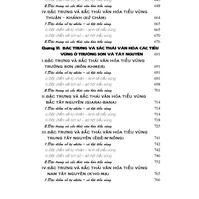 Đặc Trưng Và Sắc Thái Văn Hóa Vùng - Tiểu Vùng Ở Việt Nam