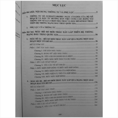 Sách Hướng Dẫn Cung Cấp, Đăng Tải Thông Tin về Lựa chọn Nhà Thầu và Mẫu Hồ Sơ Đấu Thầu Trên Hệ Thống Mạng Đấu Thầu Quốc Gia (Quyển 2) (V2512D)