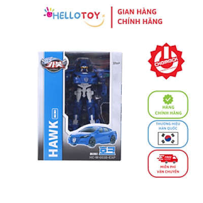 Đồ Chơi Mô Hình Lắp Ráp Xe Hơi Biến Hình HELLO CARBOT Mini Hawk