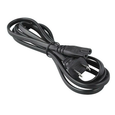 Dây nguồn 2 chân, cáp nguồn đầu chui số 8 dành cho đèn sạc, quạt sạc, loa kéo, máy in nhiệt... - Hàng nhập khẩu