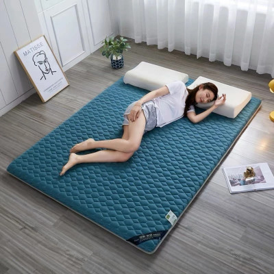 Nệm Văn Phòng - Nệm Trải Giường Ký Túc Xá Đệm Sợi Bông Đậu Nhiều Màu Nhập Khẩu Cao Cấp - Đệm Đa Năng Topper Gấp Gọn dày 5 cm , Nệm Trải Sàn Siêu Êm - Dùng Cho 4 Mùa - HÀNG CHÍNH HÃNG MINIIN