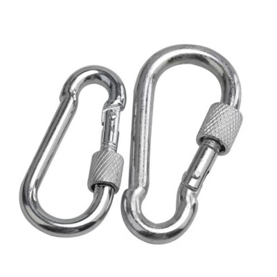 Móc khóa an toàn chốt ren Chất liệu thép mạ kẽm siêu cứng không gỉ an toàn bền bỉ chắc chắn