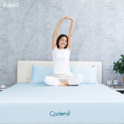 Nệm foam Edena Coolena-Bảo hành 5 năm-Êm ái - Mát Lạnh.