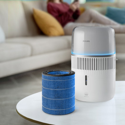 [ HÀNG CHÍNH HÃNG ] Màng lọc máy tạo độ ẩm (NanoCloud) thương hiệu Hà Lan cao cấp Philips, màu xanh-trắng - FY5035