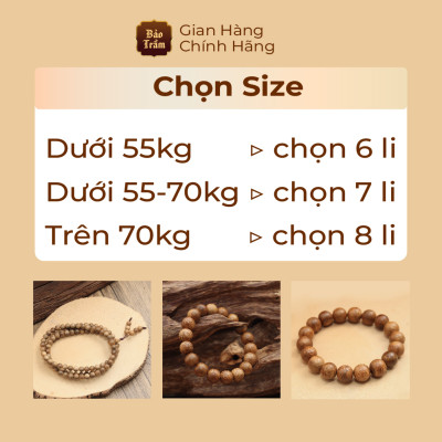 Vòng Trầm Hương 11 ly – 18 Hạt – Cao Cấp | Bảo Trầm – Trầm Tự Nhiên 100%, Thơm Dịu – Đeo Phong Thủy Bình An