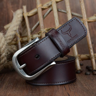 Thắt Lưng Da Bò Chính hãng COWATHER XF011 Nâu