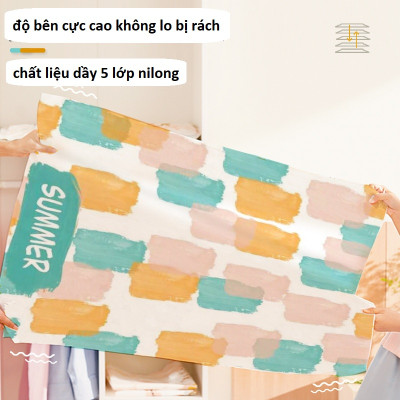Túi Hút chân không đựng quần áo [MẪU MỚI 2024], túi đựng chăn màn mền gấp gọn, chống mốc.