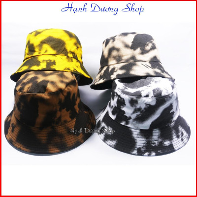 Nón Bucket - Mũ Tai Bèo Loang 2 Mặt thời trang phù hợp cho cả nam và nữ