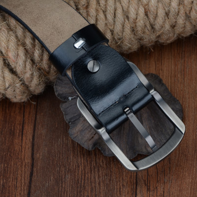 Thắt Lưng Da Bò Chính hãng COWATHER XY002 Đen