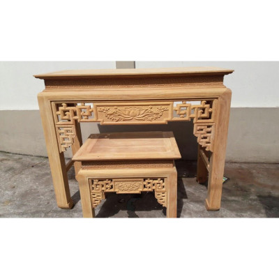 Án Gian Thờ Gỗ Gõ Đỏ