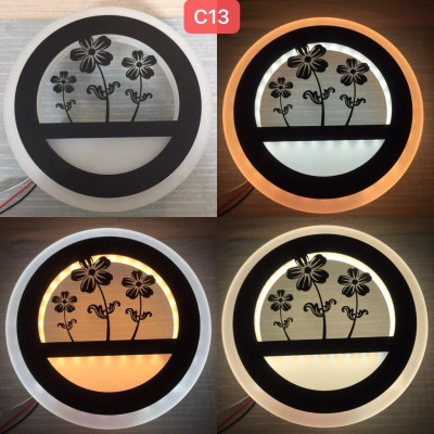 Đèn gắn tường LED trang trí đẹp mắt nhiều họa tiết độc đáo