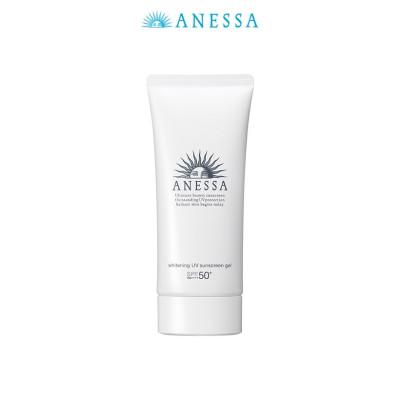 Bộ sản phẩm Kem chống nắng cho da mặt và toàn thân (Anessa Mild Milk 60ml + Brightening Gel 90g + Gold Spray 60g)