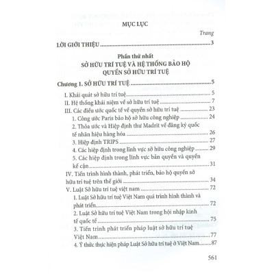 Sách - Quyền sở hữu trí tuệ, bảo vệ và chuyển giao