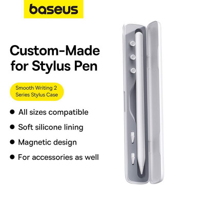 Hộp đựng bút Baseus Pencil Smooth Writing 2 Series Stylus Case P80015808211-00 cảm ứng từ tính - hàng chính hãng