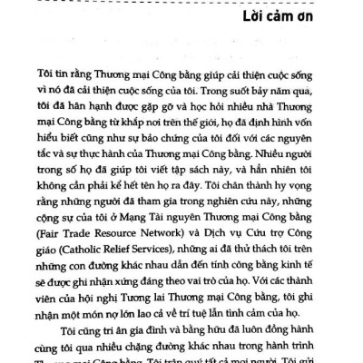 Dẫn Nhập Về Thương Mại Công Bằng