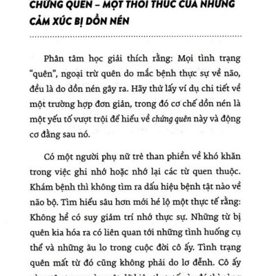 Những Cảm Xúc Bị Dồn Nén