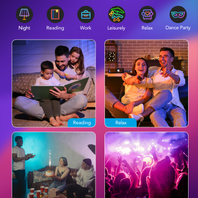 Đèn LED âm trần Govee RGBWW 4 Inch Smart Recessed Downlight H601B | Trải nghiệm ánh sáng tuyệt vời