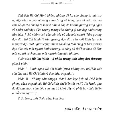 Hồ Chí Minh Gương Sáng Cho Muôn Đời: Hồ Chí Minh - Vĩ Nhân Trong Ánh Sáng Đời Thường 