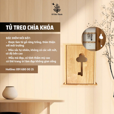 Tủ đựng chìa khóa Gỗ Đức Thành 44231