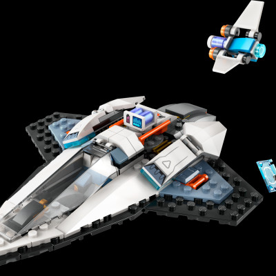 Đồ Chơi Lắp Ráp Phi Thuyền Liên Hành Tinh - Interstellar Spaceship - Lego City 60430 (240 Mảnh Ghép)