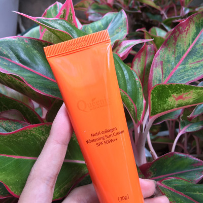 Kem chống nắng Queenie dưỡng trắng, bảo vệ da hoàn hảo 20ml Airy- Mỹ Phẩm Hàn Quốc Hạn sử dụng: 5.2026