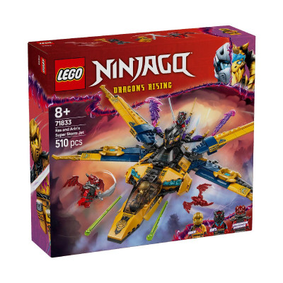 LEGO NINJAGO 71833 Đồ Chơi Lắp Ráp Chiến Giáp Và Máy Bay Chiến Đấu Của Arin (510 chi tiết)