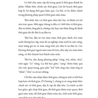 Quản Lí Thời Gian Theo Năm Màu - ML