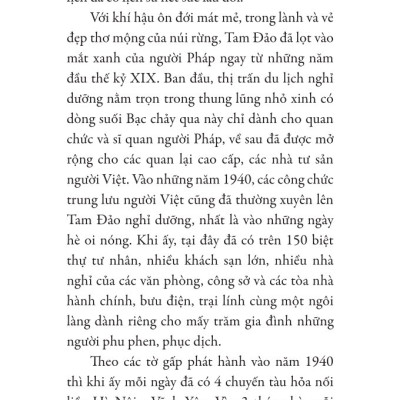 Tam Đảo đất thiêng miền du lịch - bản in 2024