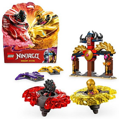 Đồ Chơi Lắp Ráp Con Quay Arin Và Phe Ác - Dragon Spinjitzu Battle Pack - Lego Ninjago 71826 (186 Mảnh Ghép)
