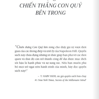 Chiến Thắng Con Quỷ Bên Trong - Bản Quyền