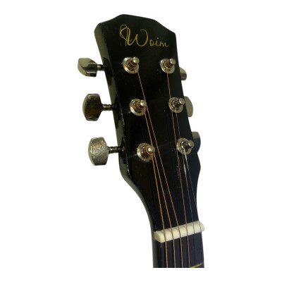 Đàn Guitarlele Guitar Mini Model Woim-30C Có 6 Dây Khoá Đúc Size 1/4 30 Inch Bằng Gỗ Nhập Khẩu